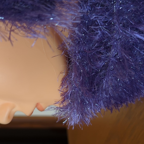 HANDMADE Skinny Scarf party sparkle celebrate - Picture 5 of 5